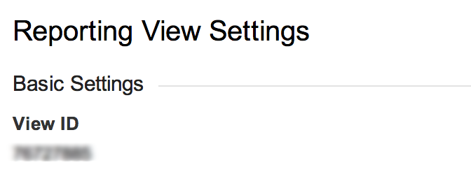 Finding your Profile ID Finding your profile ID